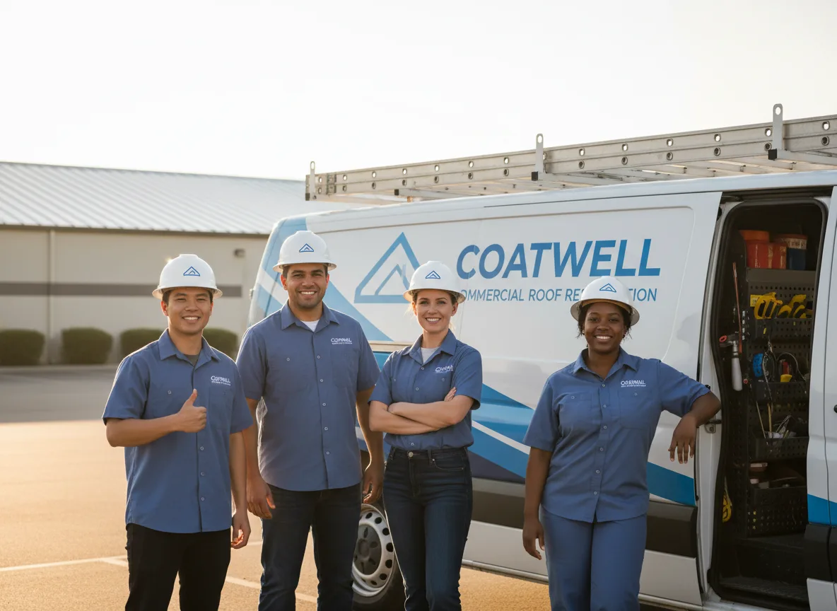 Commercial roof coating company in Julian, PA
